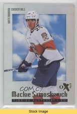 2023 Skybox E-X 2000 White Rainbow Credentials Mackie Samoskevich #132 READ c6j