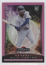 2020 Panini Chronicles Titan Pink 16/25 Willi Castro #24 Rookie RC 02sw
