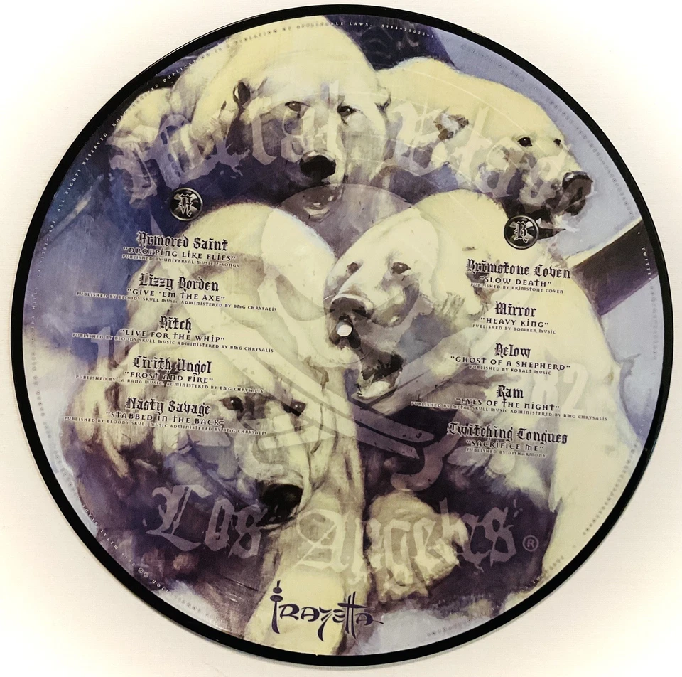 2016 US FRAZETTA -VARIOUS 12” Vinyl Metal Compilation Picture Disc Ltd EX RARE - Image 4 of 4