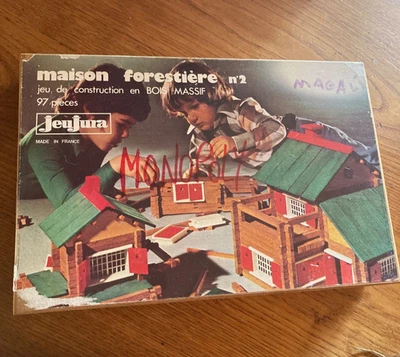 Maison Forestière Jeujura : Achat occasion | Autres jeux de construction jeujura Bois Bon état