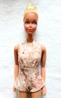 Vtg 1978 Barbie Sun Lovin' Malibu PJ Doll With Clone 70's Romper Cut Hair