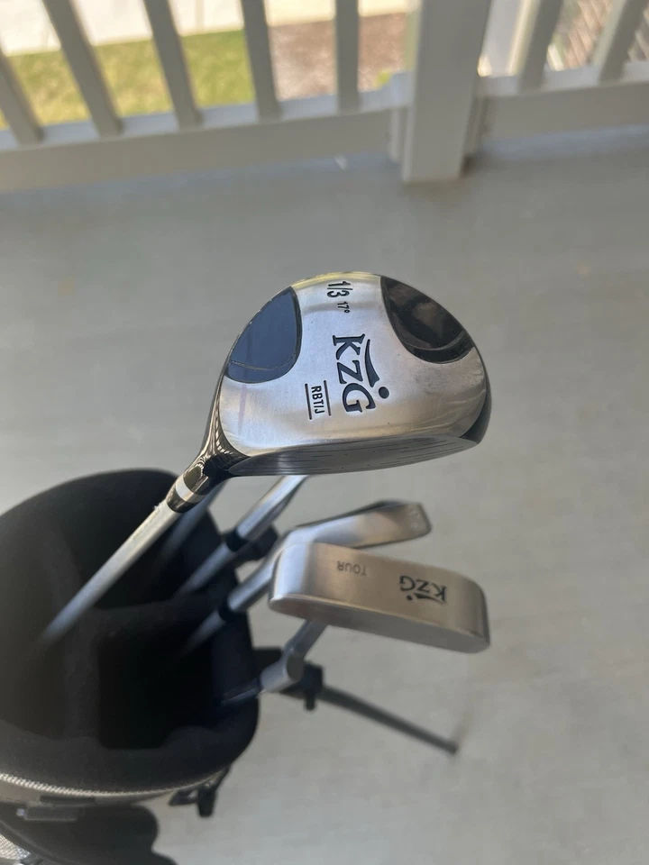 Raro KZG Tour Force II Junior Juvenil Juego de Palos de Golf Ping Srixon Titleist PXT Nike Foto 3 de 4