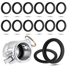 Outus 15 Pieces 2 Inch Camlock Gasket Fitting Cam Lock Hose Seal For F