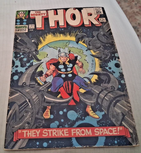 The Mighty Thor #131 Vintage Marvel Comics Silver Age 1966