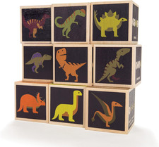 Dinosaur Blocks - Made in the USA