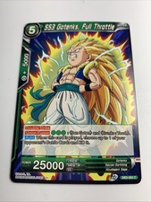 Dragon Ball Super Card Game-SS3 Gotenks,Full Throttle-Battle-Lvl 3-25k- DB3-063C