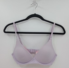 Victoria's Secret PINK Bra 34B Lavender Wireless Push Up-READ