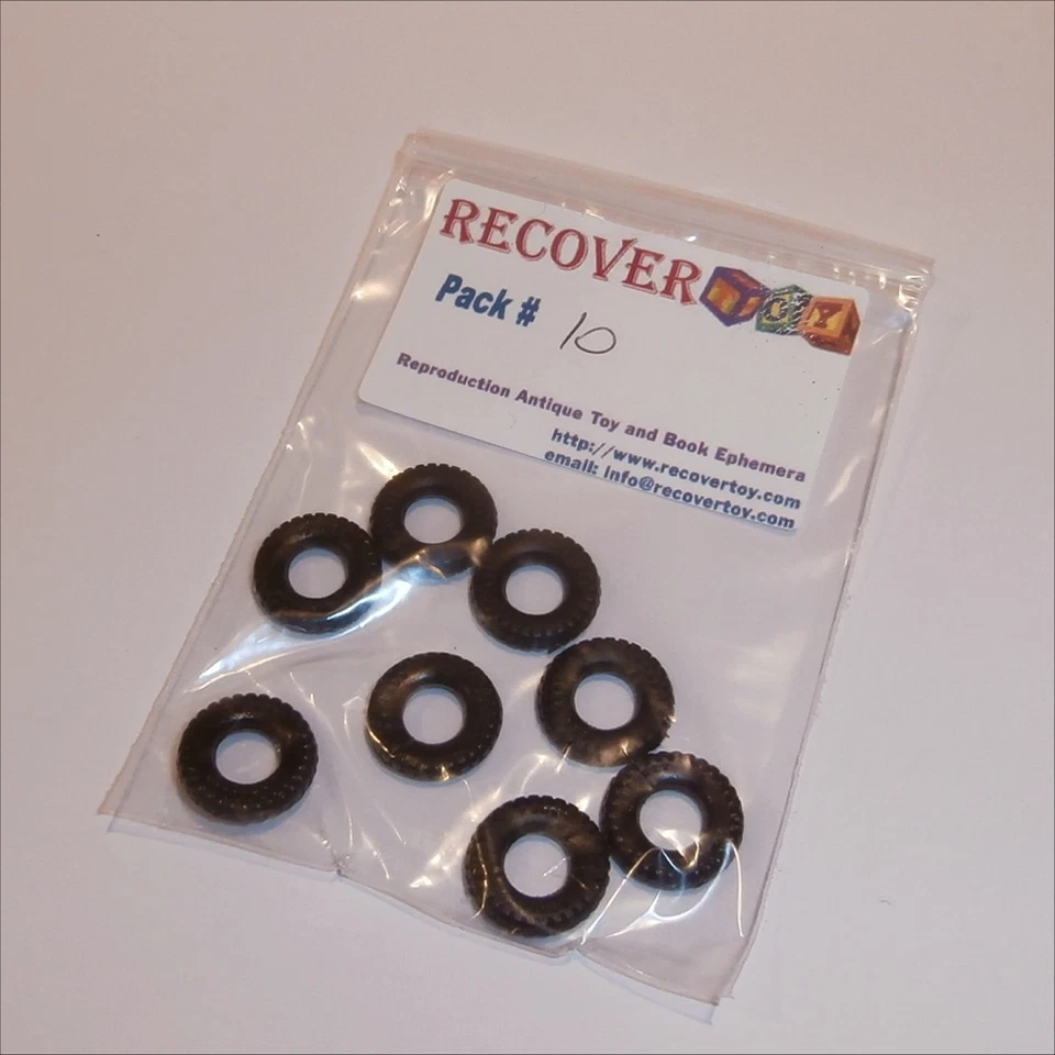 Matchbox King Size K 1 Foden Dumper Tipper Truck set of 8 Tyres Pack #10 - Image 4 of 4