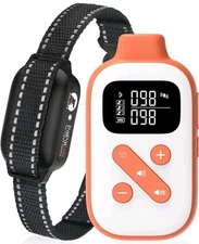 Vibrating Dog Training Collar  No Shock 3300Ft Range  w/Remote PD523-TIO