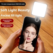 Handy Aufhelllicht LED Selfie Licht Moderationslicht  bertragungen f r Live E1S6