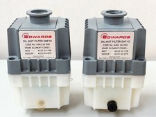 QTY: 2 - Edwards EMF10 Oil Mist Filter Trap for Vacuum Pumps, (A462-26-000)