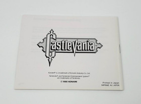 Castlevania Nintendo NES Hangtab 🏆 Sammler 🏆