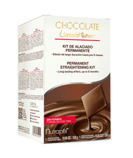 Nutrapel CHOCOLATE HAIR 4EVER STRAIGHTENER KIT LASSIO 6 MONTHS ALACIADO Chocolat