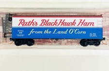 Micro Trains N Rath's Blackhawk Ham 40' Wood Reefer #208 049 00 630 New