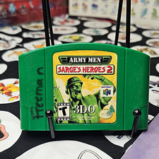 3DO Army Men: Sarge's Heroes 2 Nintendo 64 N64 Cartridge T NTSC-U/C