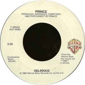 Prince - Delirious, 7'', (Vinyl)