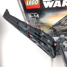 LEGO Star Wars: Kylo Ren's Command Shuttle 75104 Modded Complete Minifigures Box