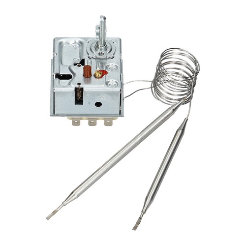 Termostato Universale REPORSHOP Freezor N°7 Per Congelatori – Sostituto Danfoss 077b7007, Capillare 2300 Mm