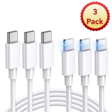 3X Fast Charger USB C Charging Cable Cord For iPhone 17 16 15 14 13 12 Pro Max