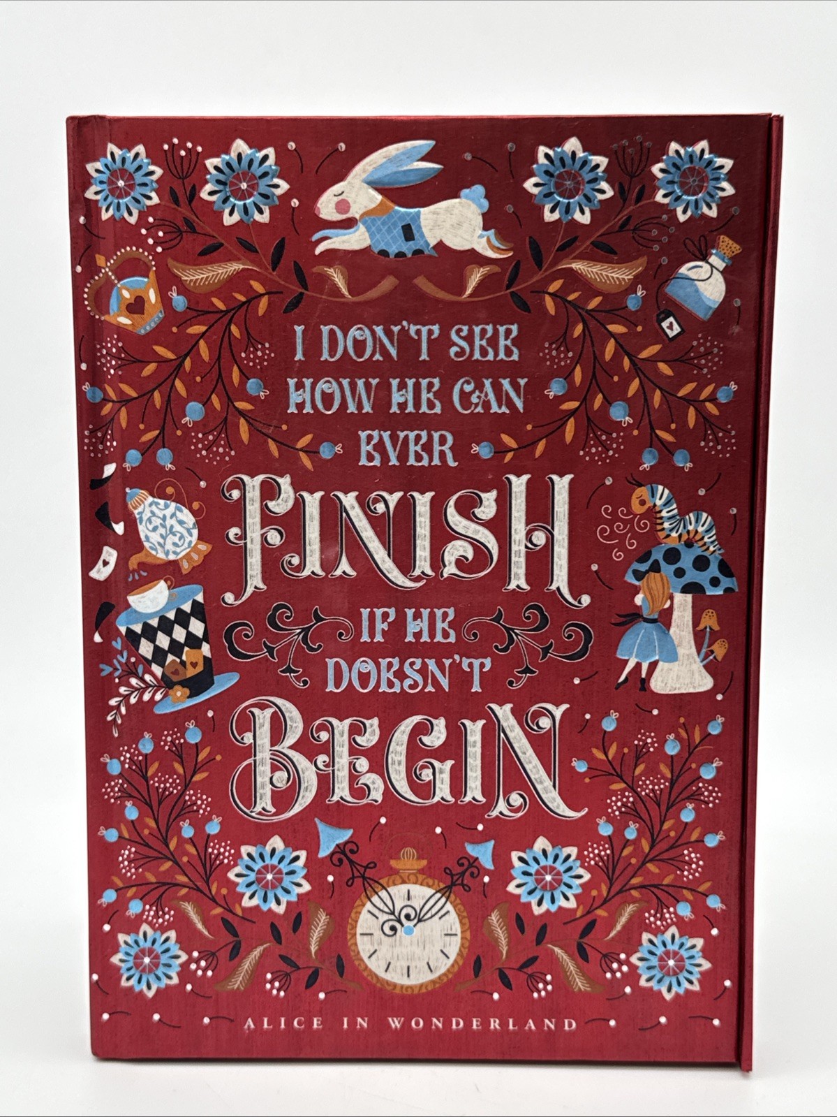 Jenny Zemanek: Alice In Wonderland (Foiled Journal)