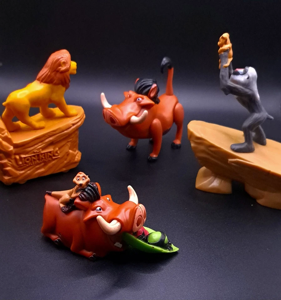 Disney Lion King Vtg Fast Food toy Collectors Lot - McD, BK 90's MINT Projector - Image 3 of 4