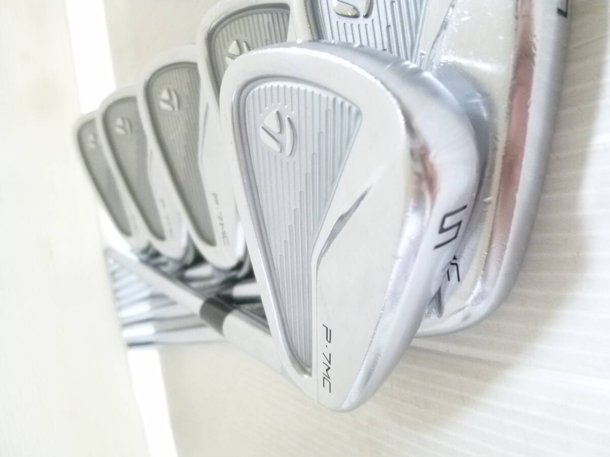 Taylor Made Right Handed Iron Set P-7MC FORGED 5-9,P Dynamic Gold  