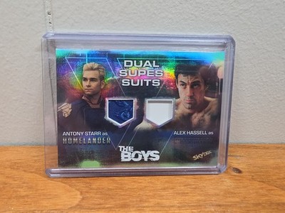 2025 Skybox The Boys: Season 1 & 2 Dual Supes Suits Antony Starr Homelander 
