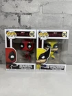 Funko Pop! Marvel: Deadpool and Wolverine (#1362 - #1363) Vinyl Figure Set NIB