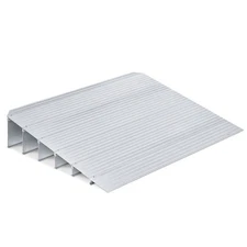 6" Rise Aluminum Door Threshold Ramp Portable Home Access 800Lbs Capacity