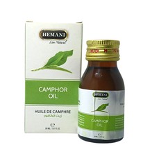 Hemani CAMPHOR Oil, Natural Oil for Aromatherapy and Massage /           