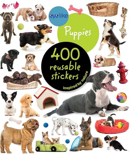 Eyelike Stickers: Puppies,Workman Publishing - Image 2