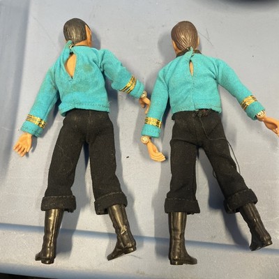 1974 STAR TREK MEGO Dr. McCoy & Spock Figures. ( T 29 ) | eBay