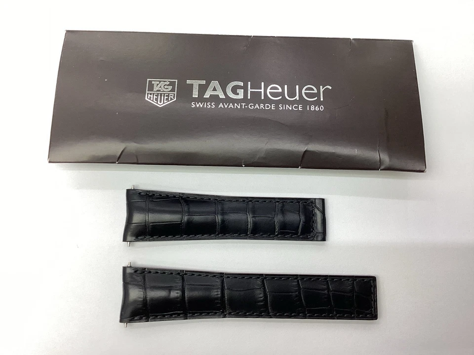 Tag Heuer Carrera 22 毫米进口黑色表带 FC6235 适用于 TAG Heuer Carrera — 第 2/4 张图片