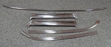 1965 1966 66 Ford Galaxy Galaxie 7 Litre 2 Door Ht Front Windshield Trim Molding
