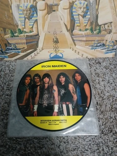 Iron maiden Vintage Interview 7" vinyl Picture disc