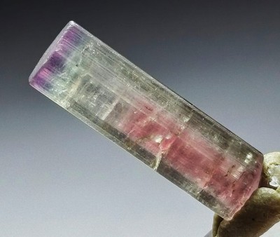 Naturel Top Quality Doubel terminated Watermelon Tourmaline Crystal From Afg