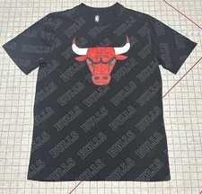Chicago Bulls NBA T-Shirt AOP Men's Large Logo Back Hit