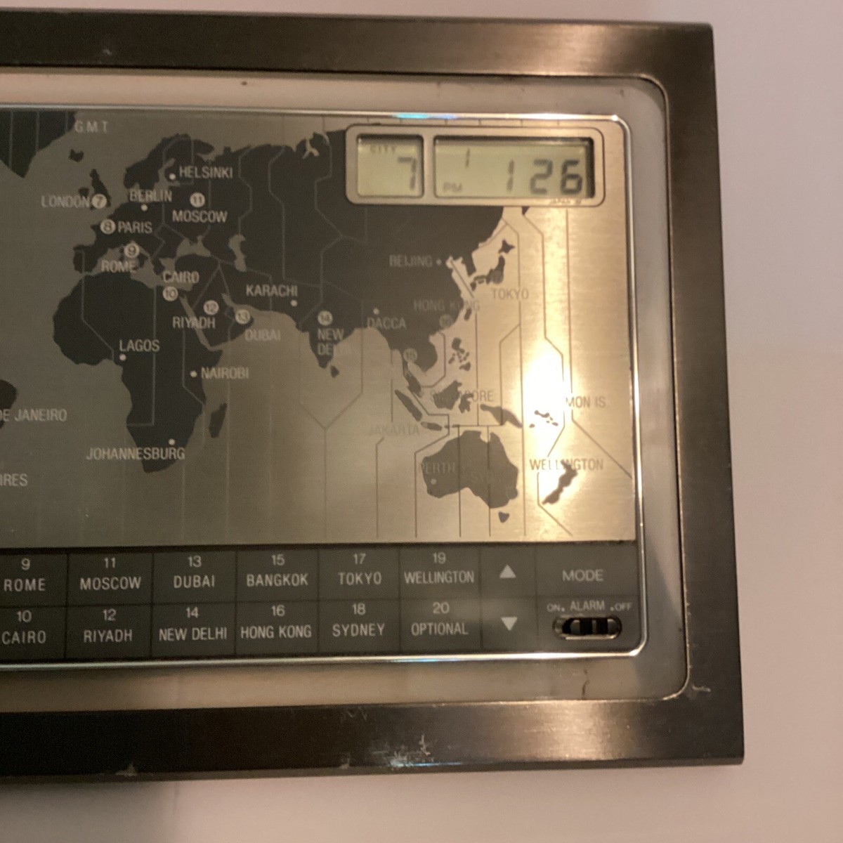 セイコーworld time voice alarm Seiko DA710K World Time Voice Alarm Card – Future Forms