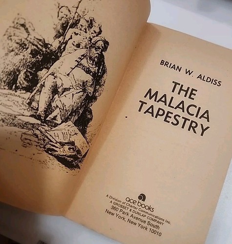 The Malacia Tapestry von Brian Aldiss 1978 Ace Erstdruck Taschenbuch - Bild 4 von 4