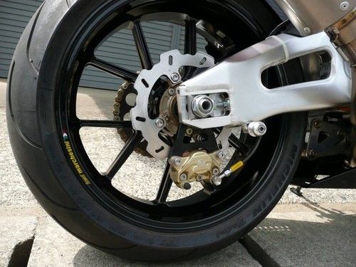LBP Ladybird Parts HONDA CBR954RR Rear Caliper Stay Black Anodized New - Picture 7 of 8