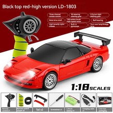 1:18 NSX Drift RC Car Gyro Version RC Toys with Flip Lights