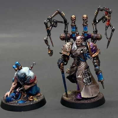 Warhammer 40K Chaos Space Marines Fabius Bile Presale Painted Gallery Miniature
