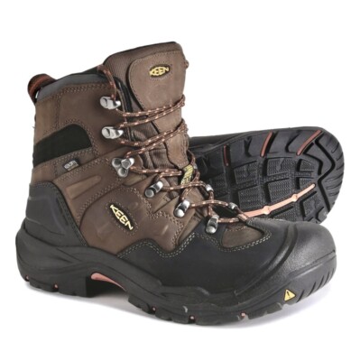 KEEN Utility Men's Coburg 6'' Steel Toe Waterproof Work Boot Shoe B Grade - $215