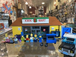 lego simpsons kwik e mart ebay