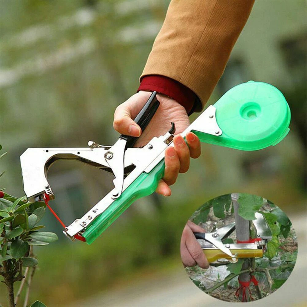 Garden Plant Tying Tool Tape Tie Machine Branch Fix Vegetable Stem  Strapping New