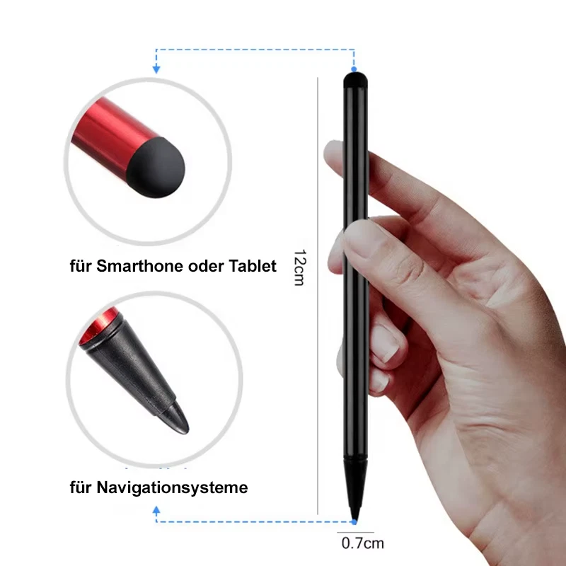 Touchpen Eingabestift Lang Touchscreen Handy Tablet Smartphone UNIVERSAL TP10 - Bild 3 von 4