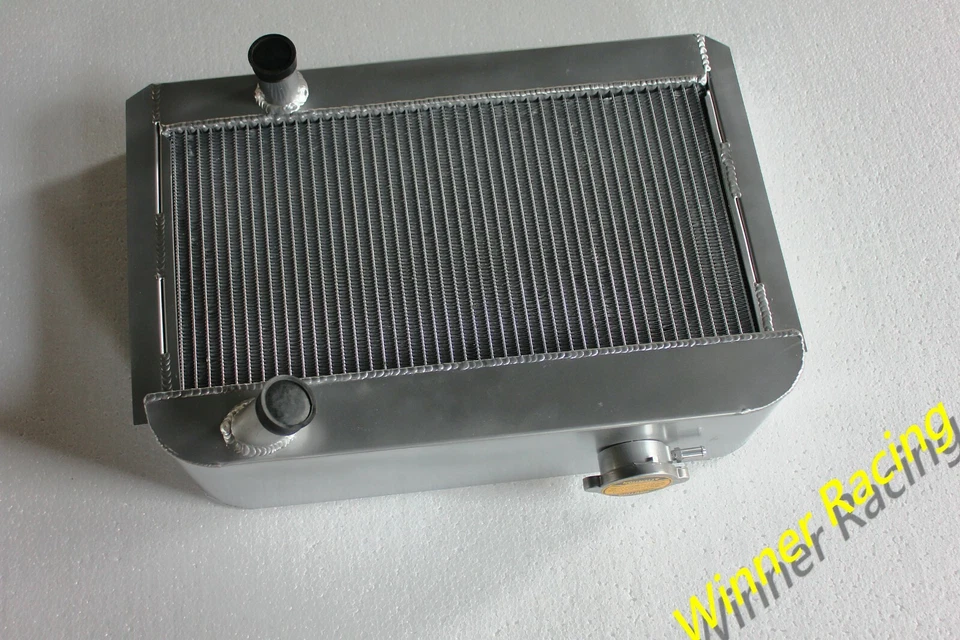 Radiador de aluminio para Morgan Dollow tipo F especial con motor Ford 100E años 50 Foto 3 de 4