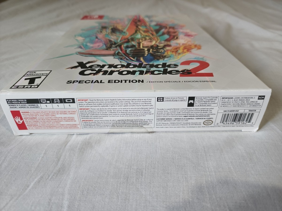 Xenoblade Chronicles 2 Special Edition Nintendo Switch 2017 new