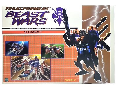 Transformers Botcon 2000 Shokaract figure MIB