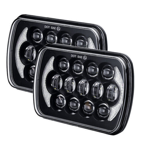 Brightest 5X7" 7x6inch Rectangle LED Hi/Lo Headlight DRL for Toyota Pickup Truck - Picture 10 of 12